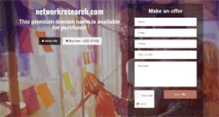 Desktop Screenshot of networkresearch.com